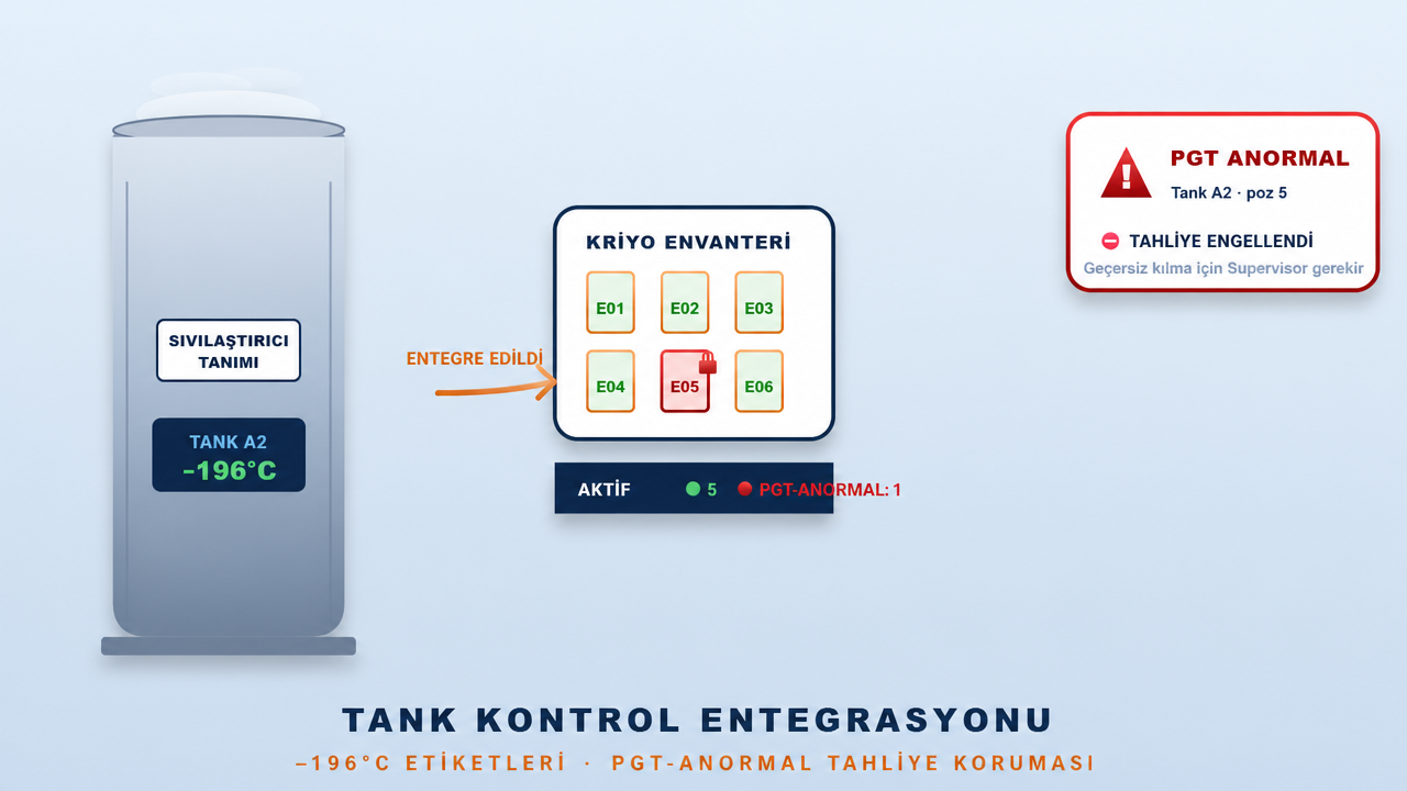 Tank Control Entegrasyonu